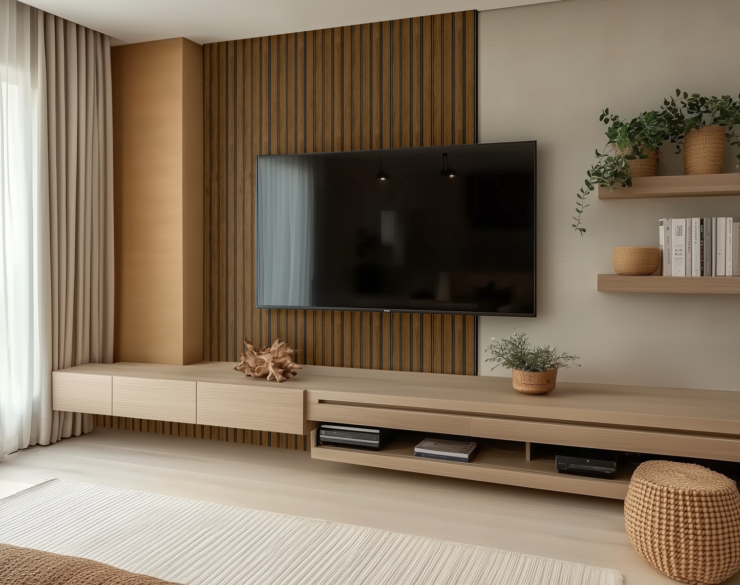 Minimalist TV Unit (D/M/B/H)