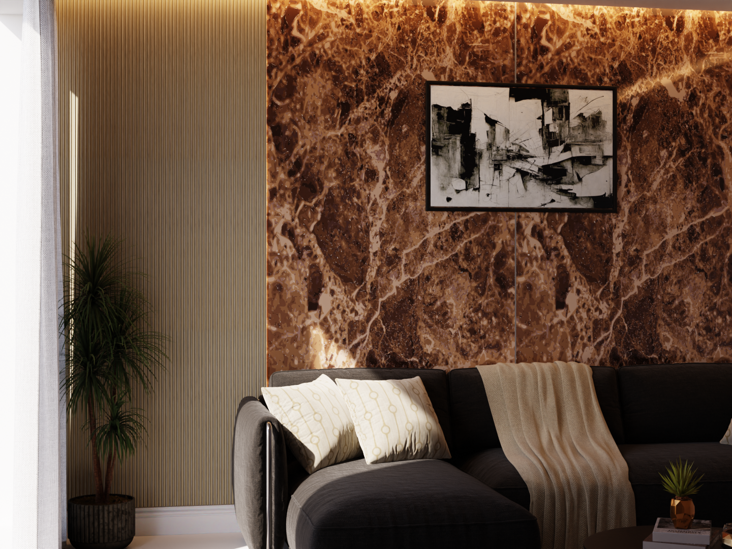 Luxury Living room (D/M/B/H)