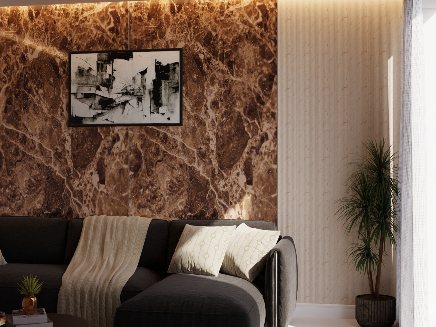 Luxury Living room (D/M/B/H)