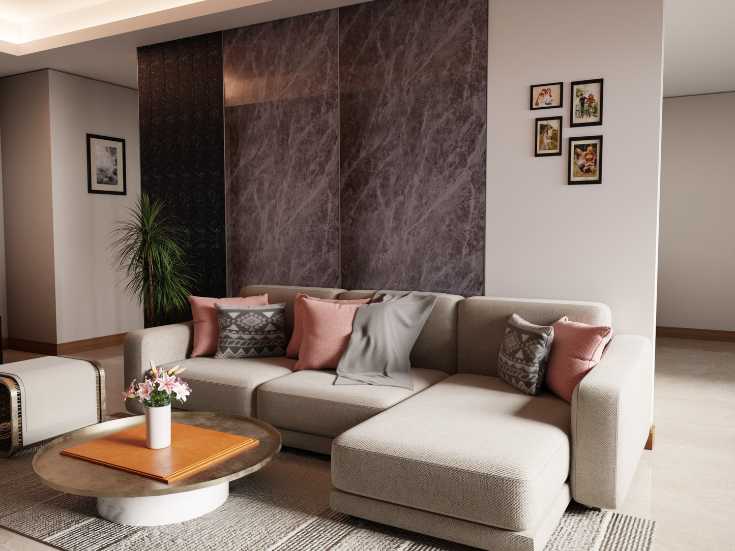 Luxury Living room (D/M/B/ )