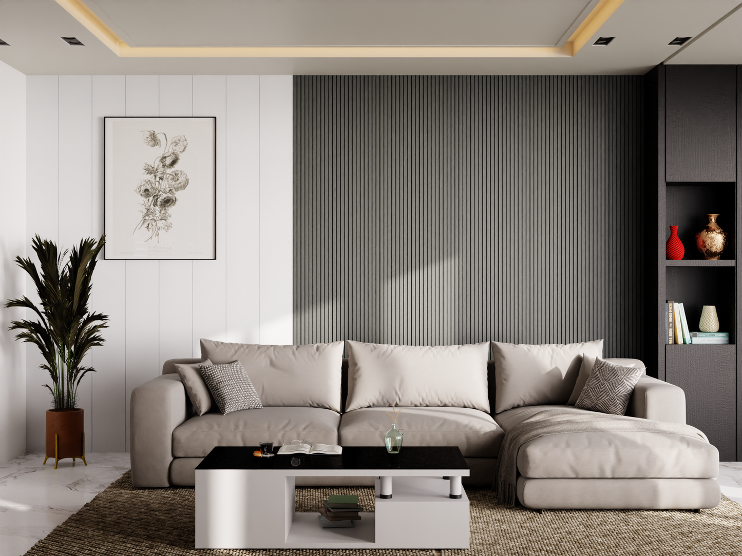 Modern Living room (D/M/B/H)