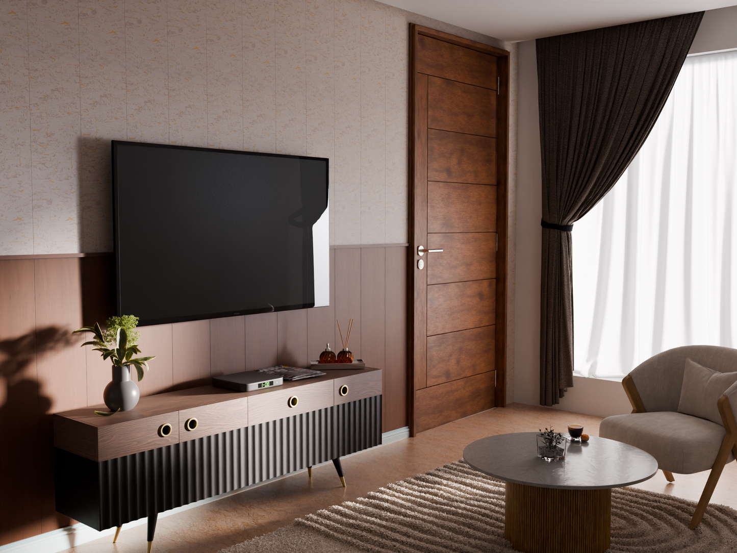Luxury TV Unit (D/M/B/H)