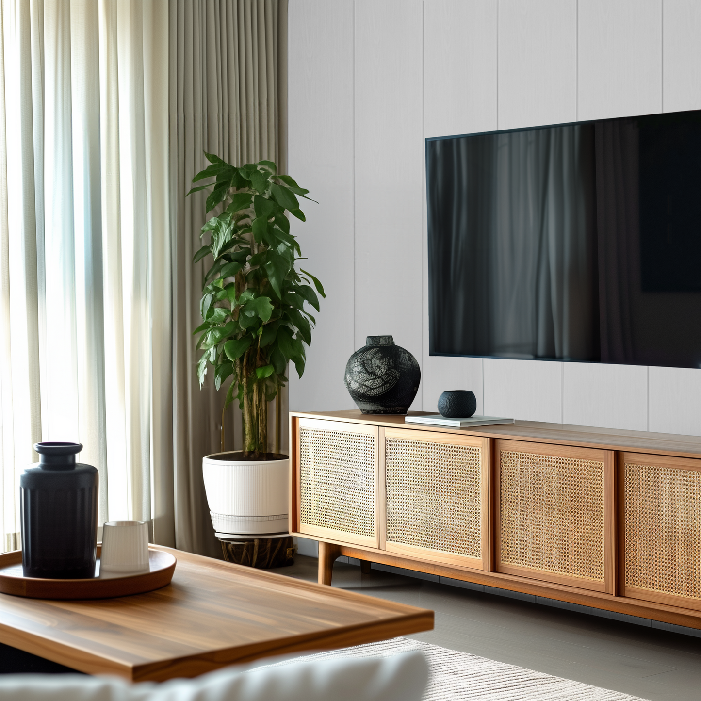 Minimalist  TV Unit (D/M/B/H)