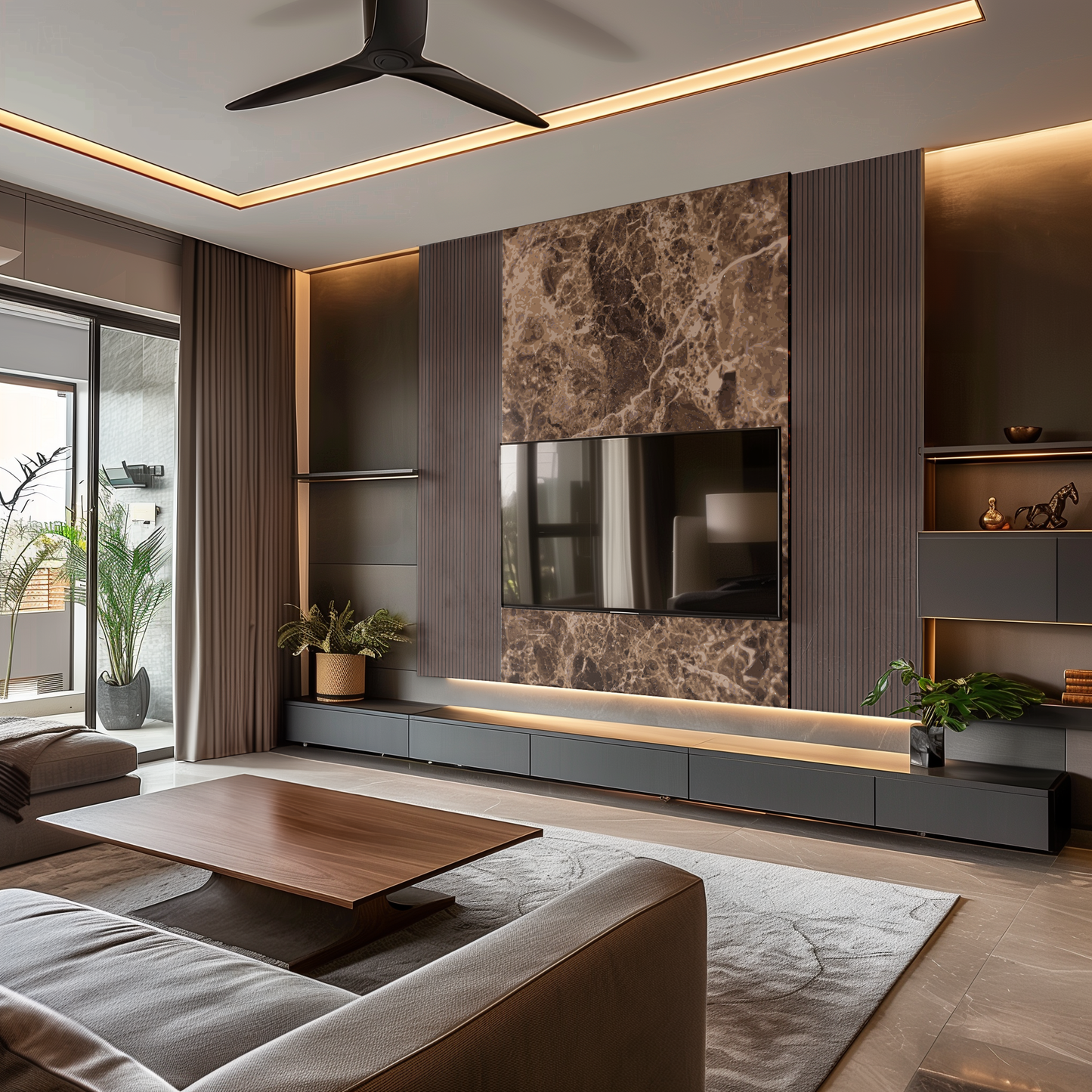 Modern TV Unit (D/M/B/H)
