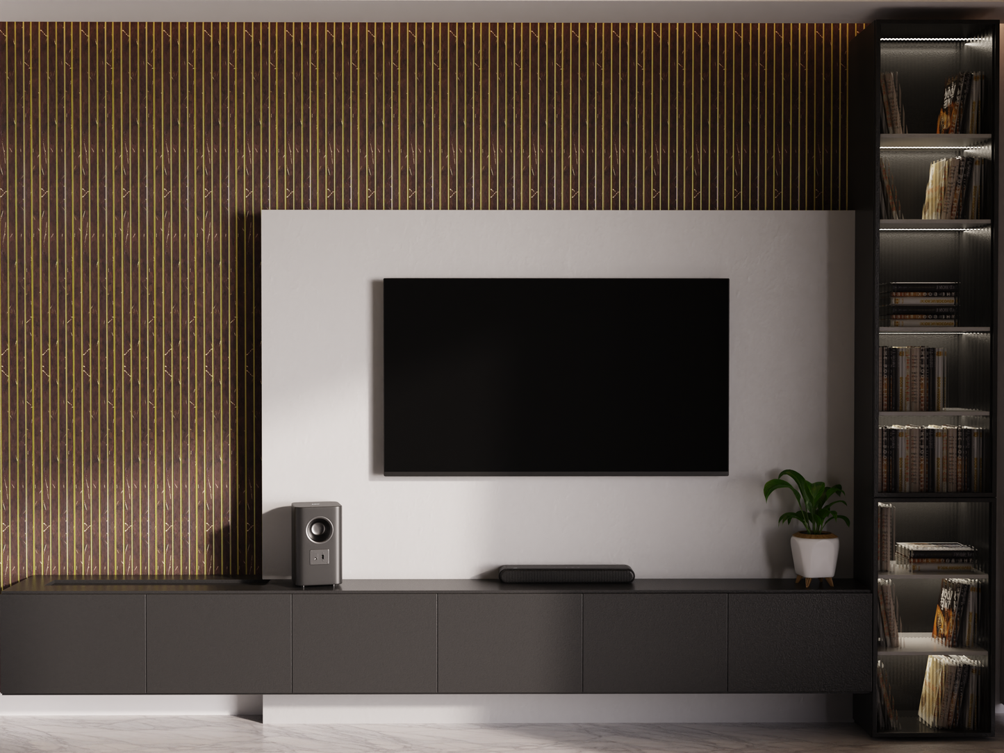 Luxury TV Unit (D/M/B/H)